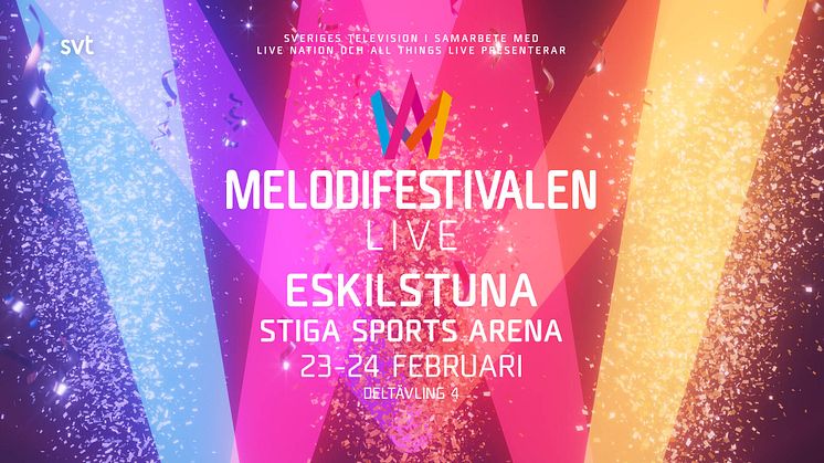 Se Melodifestivalen live i STIGA Sports Arena 