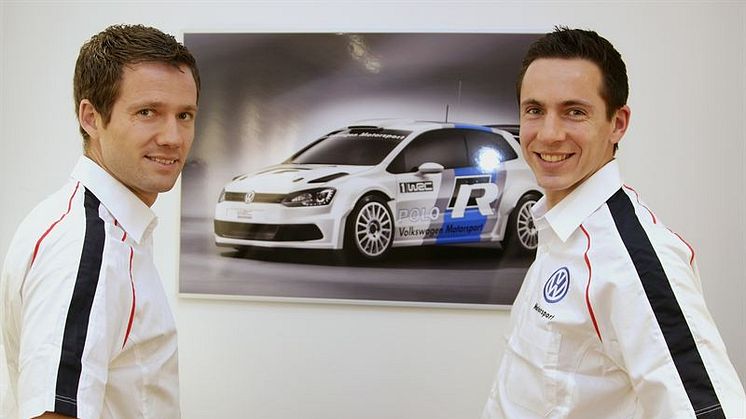 Sébastien Ogier förste fabriksförare för Volkswagen