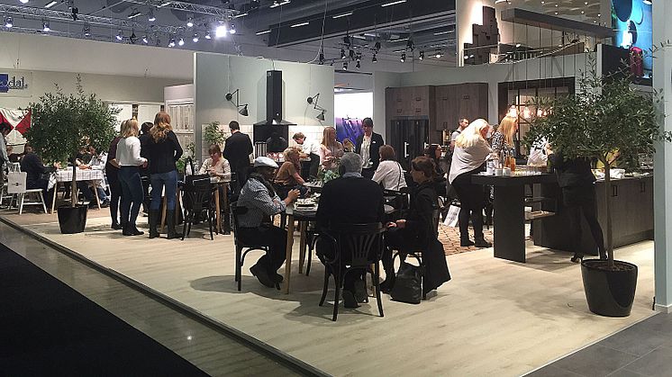 Lyckat mässdeltagande för Marbodal på Stockholm Furniture Fair:  Smarta lösningar som skapar det rätta flytet i köket 