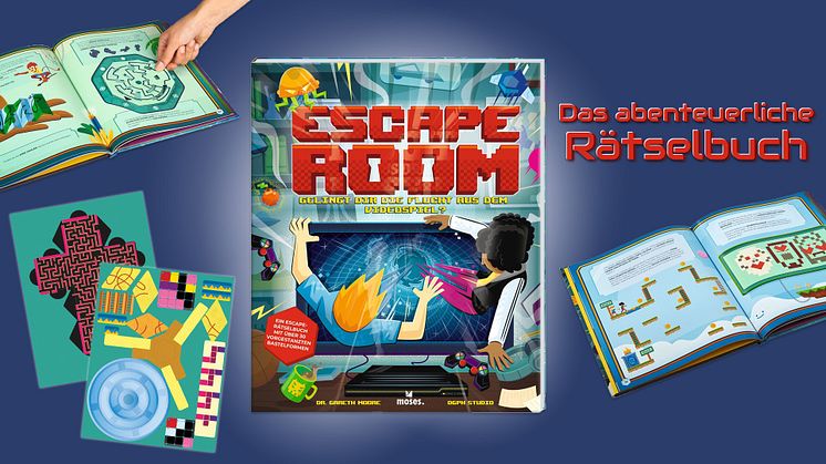 Escape Room - Das abenteuerliche Rätselbuch