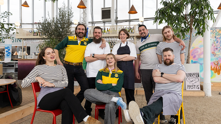 Gänget på Boulebar Folkets park