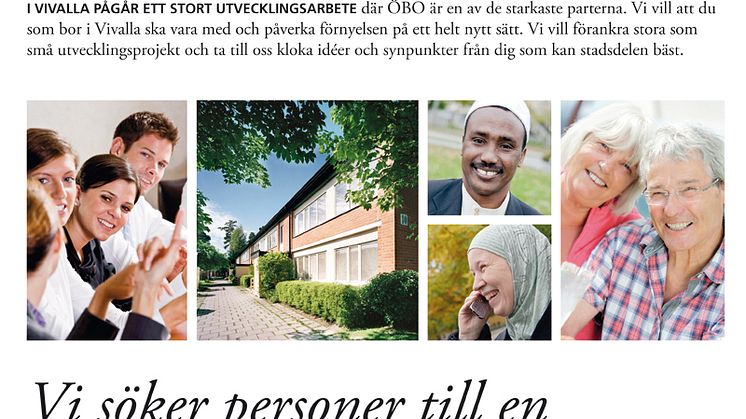 ÖBO söker hyresgäster till rådgivande styrelse