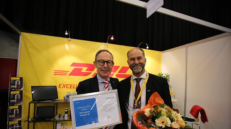  DHL Express vinneren av NHO-LTs Miljøpris for 2016