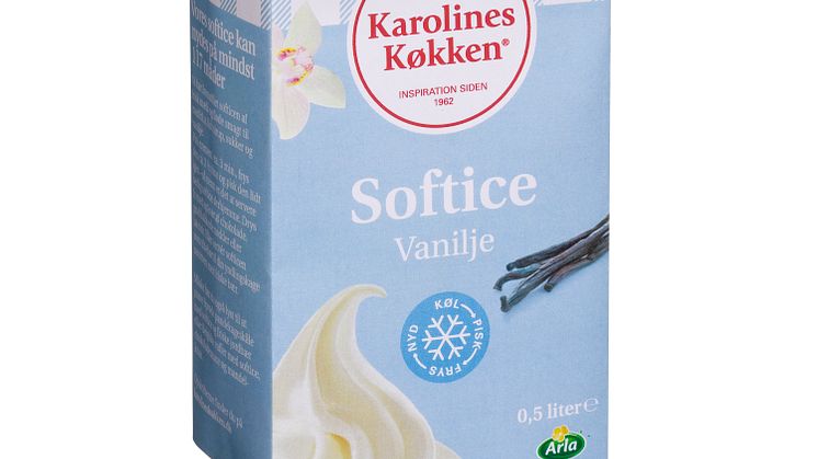 Karolines Køkken vanille softice
