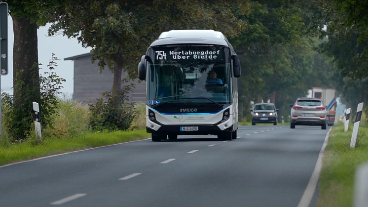 Ny rekkevidde for IVECO E-WAY: 543 km med fulladet batteri