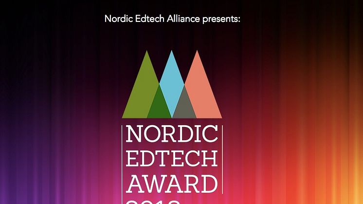 Nu öppnar ansökan för Nordic Edtech Awards 2018