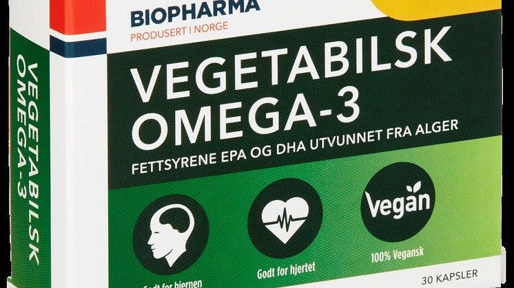 Biopharma Vegetabilsk omega-3