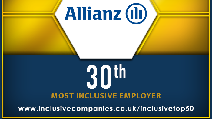 Inclusive Top50 logo and Allianz ranking 