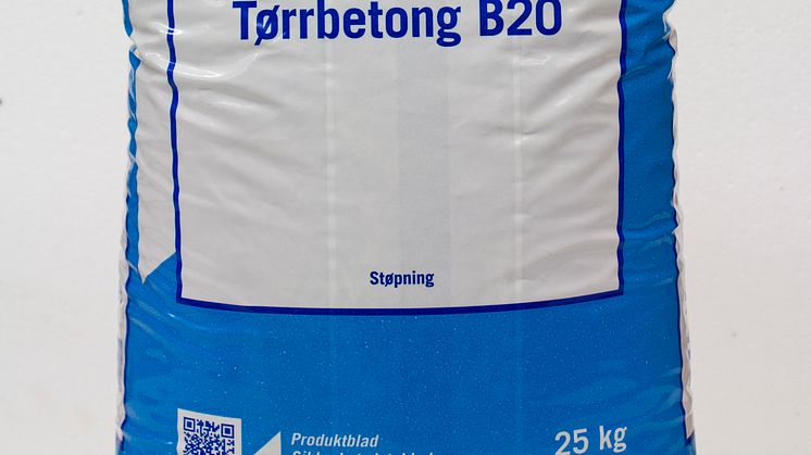 Tørrbetong B20