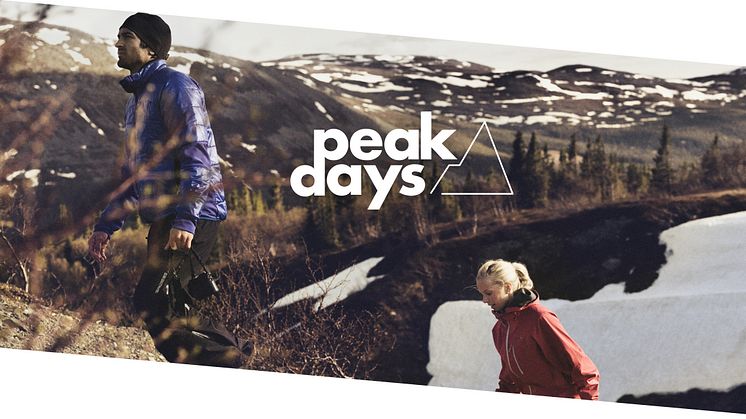 Idag drar Peak Days 2016 igång