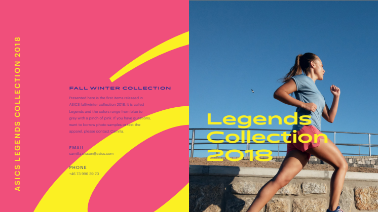 ASICS Legends Collection efteråret  2018