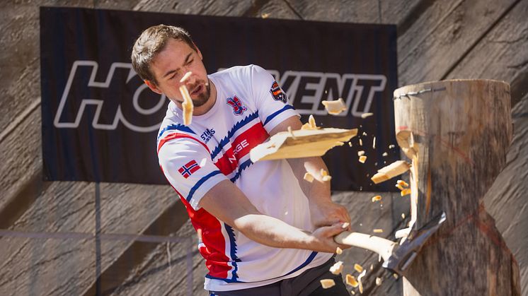 Nordisk cup i TIMBERSPORTS® fortsetter – tid for andre delkonkurranse