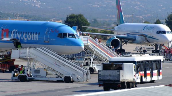 The Spanish airports reduce of their emissions by 66%