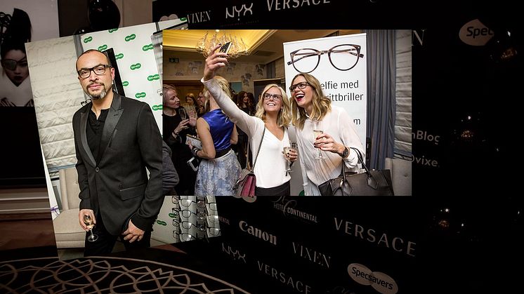 Specsavers på Vixen Blog Awards 2016