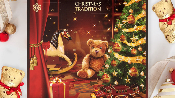 Unna er en njutbar och magisk stund varje dag ända fram till jul med Lindt Christmas Tradition