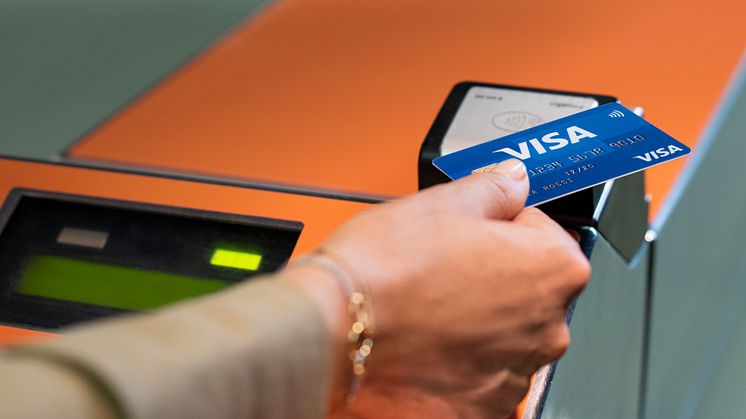 Visa contactless - il nuovo biglietto della metro