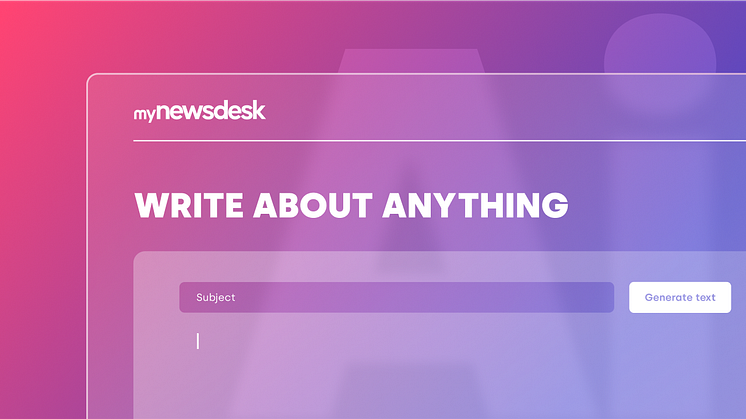 Ab sofort wird Storytelling noch einfacher: Mynewsdesk erweitert seinen KI-Assistenten „My.AI“ um eine neue Vorlage