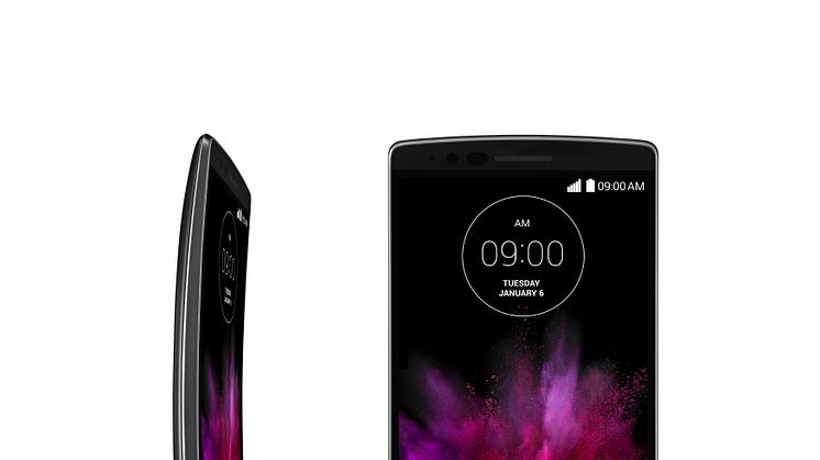 NORDENS FÖRSTA BÖJDA SMARTPHONE FÖLJS NU  UPP MED LG G FLEX 2