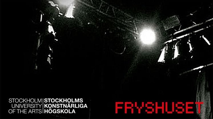 Ny kurs på Stockholms dramatiska högskola/StDH i samarbete med Fryshuset