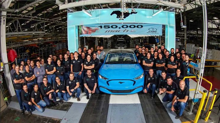 Ford har nu bygget Mustang Mach-E nummer 150.000 