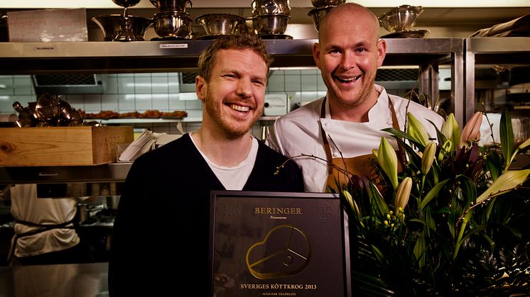 Vinnare av Årets Köttkrog 2013 - restaurang AG