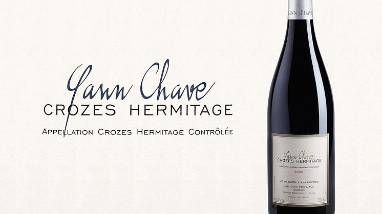  Stjärnan från Hermitage, Yann Chave lanserar sin Crozes-Hermitage