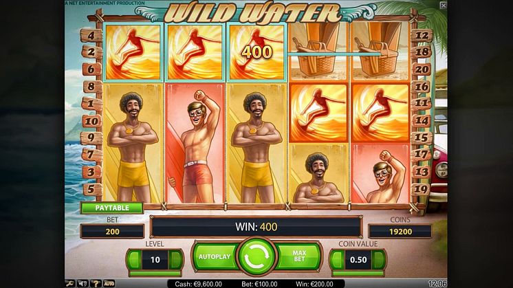 Chơi Slot Game Wild Water tại HappyLuke