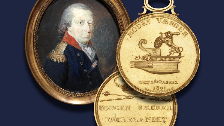 The legendary medal of honour is today a true gem in Danish maritime history and will be sold at auction at Bruun Rasmussen on 26 April in Copenhagen.