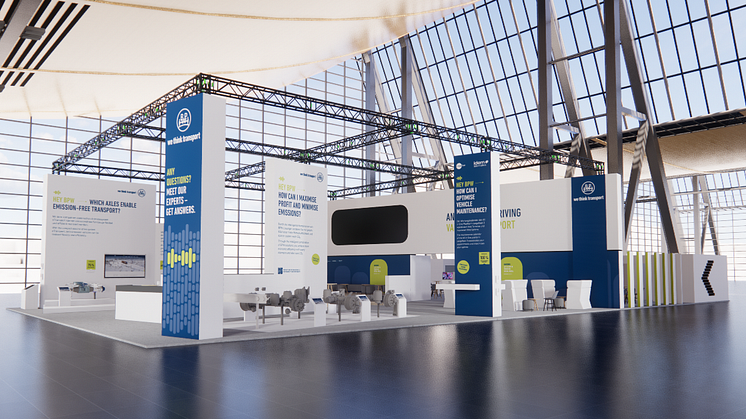 The BPW trade fair stand at the IAA Transportation in Hannover