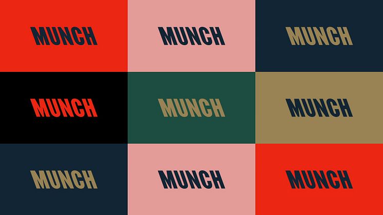 MUNCH with new Visual Identity