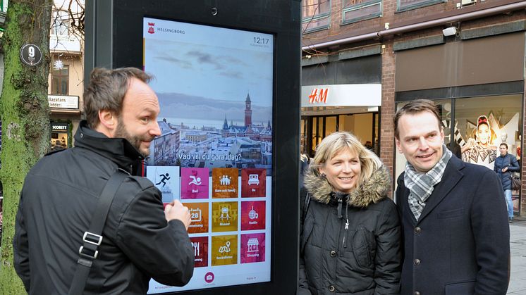 Helsingborg satsar på ny webbplats och digitala infoskyltar