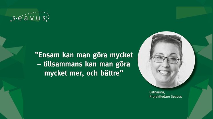 Träffa Catharina - projektledare på Seavus i Stockholm