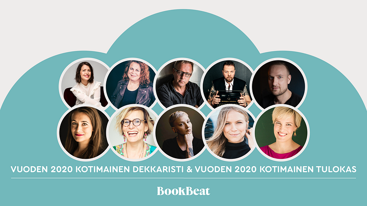 Äänikirjojen kuuntelijat ratkaisevat: BookBeat palkitsee lokakuussa parhaat kotimaiset äänikirjat – tässä ovat ehdokkaat