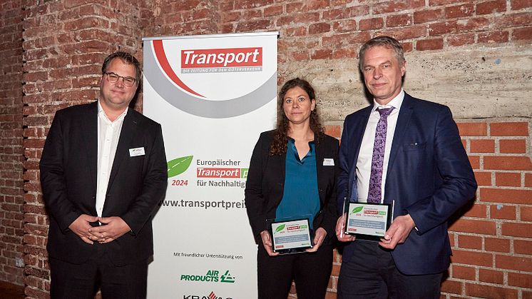 Thermo King AxlePower mit BPW ePower-Achse gewinnt Europäischen Transportpreis für Nachhaltigkeit 2024
