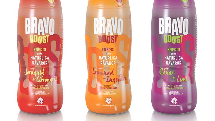 Bravo lanserar juicedryck med energi från gröna kaffebönor