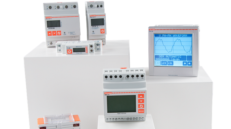 Nytt sortiment av Energimätare och multiinstrument från Lovato Electric