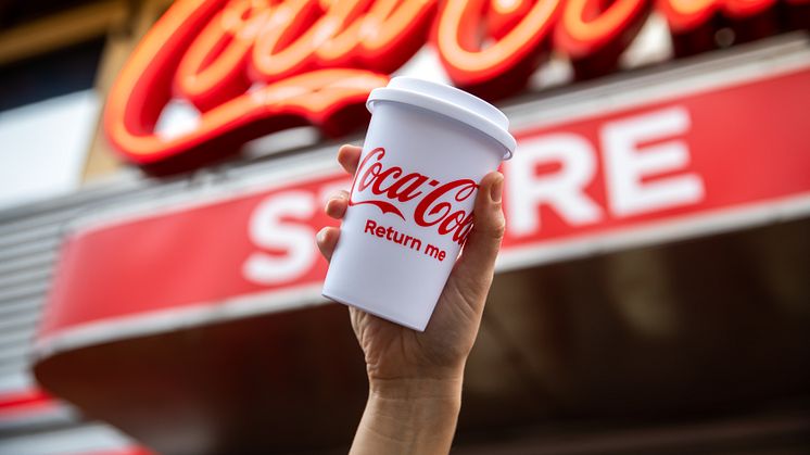 Gröna Lund och Coca-Cola i Sverige genomför ett pilotprojekt för hållbar dryckeskonsumtion