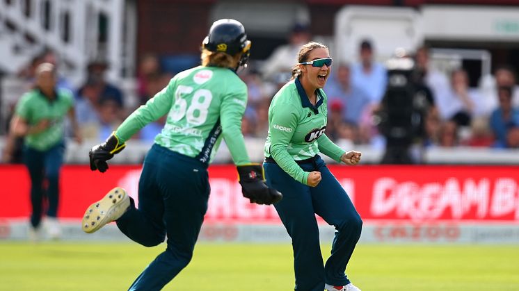 Alice Capsey and Lauren Winfield-Hill will return in 2023. Photo: ECB/Getty Images