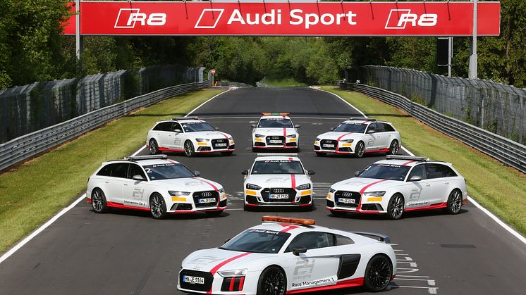 Audi Sport Official Cars, 24h Nürburgring 2017