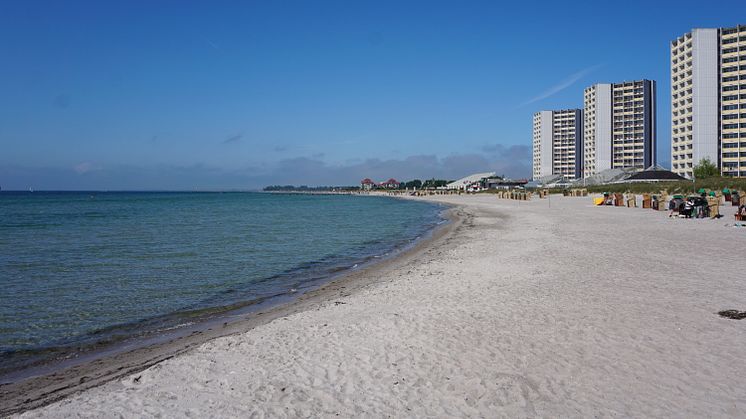 Südstrand im Sommer