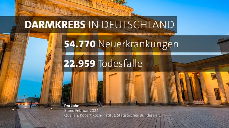 2024: Darmkrebs in Deutschland