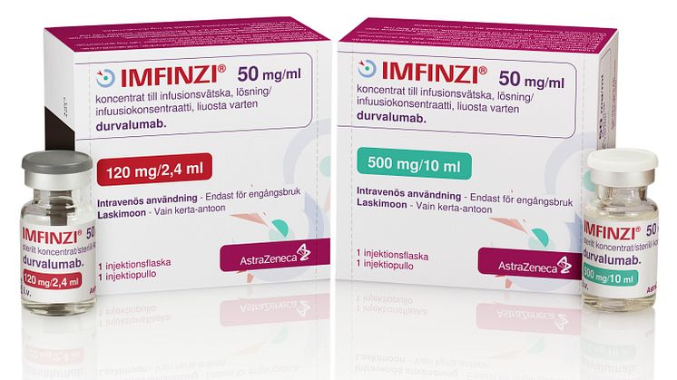 NT-rådet rekommenderar Imfinzi (durvalumab) som ett behandlingsalternativ vid icke småcellig lungcancer 