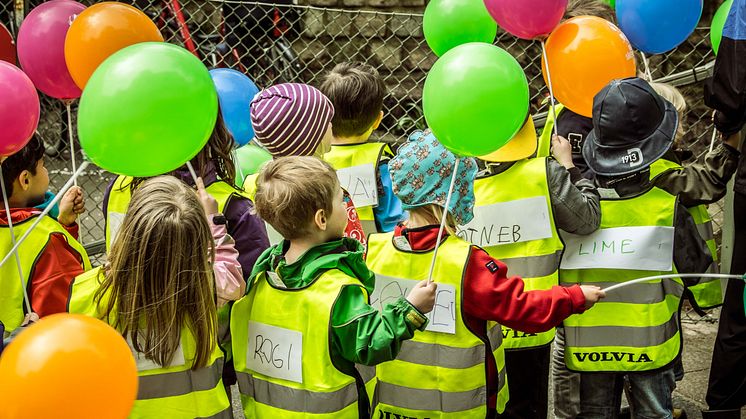 Baklängesmarsch i Göteborg 2015, Bakgårdens förskola