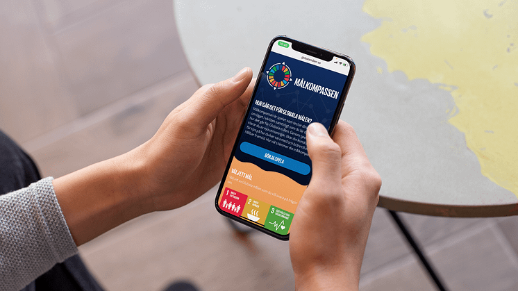 Målkompassen är ett interaktivt spel som låter användaren testa sina kunskaper om läget i världen och samtidigt lära sig mer om hur det går för världens länder att uppnå Globala målen.
