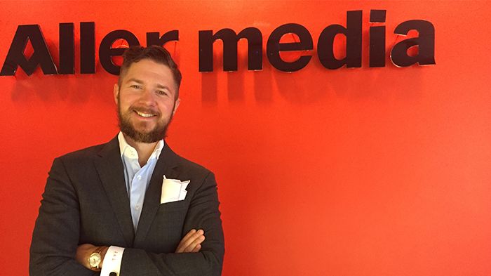Johan Lindgren, ny analyschef på Aller media