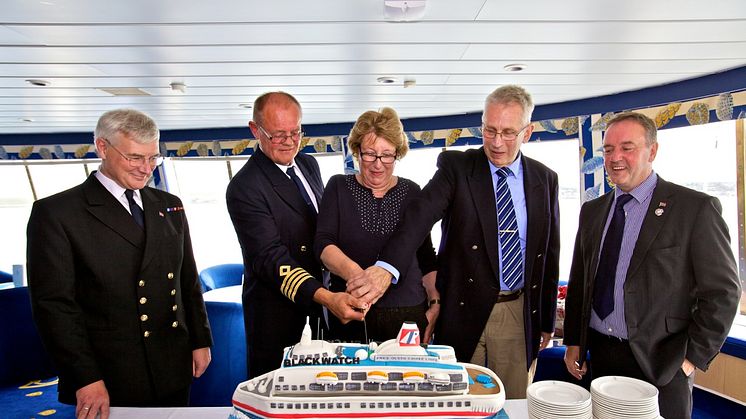 ​Kirkwall celebrates 1,500th cruise call and 750,000th cruise guest with the arrival of Fred. Olsen’s 'Black Watch'