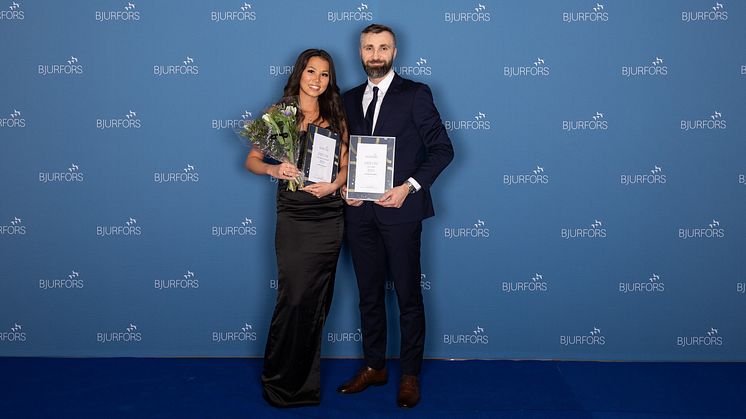 Agnes Pettersson och Aleksandar Sorgic, Bjurfors Skellefteå. 