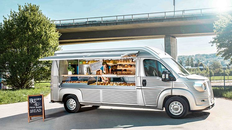 Den nya food trucken är en Citroen Type-H med retroutseende och kommer att stå i Inre hamnen i Norrköping.