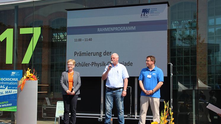 Sieger der regionalen Schüler-Physik-Olympiade der Landkreise Dahme-Spreewald und Teltow-Fläming erhielten Ehrenpreise der TH Wildau