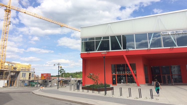 Biblioteket i Barkarbystaden